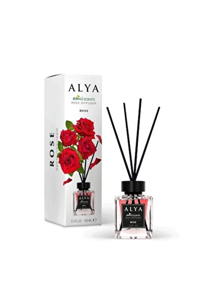 ALYA Set 2 odorizante de cameră din sticlă ALYA, ROSE, 100ml