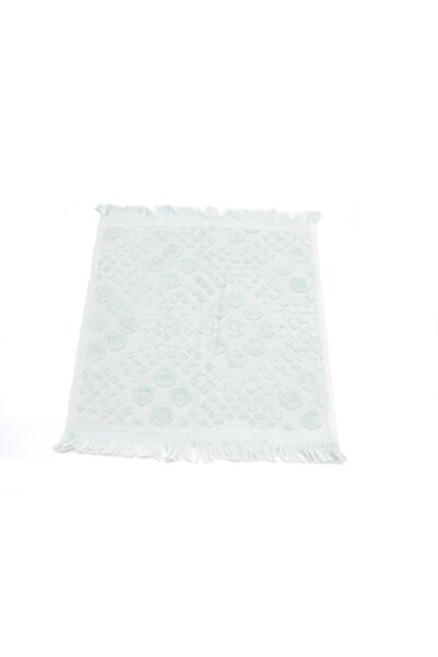 ABS Flower Towel 100% Cotton, 30x30cm, Green, Egypt