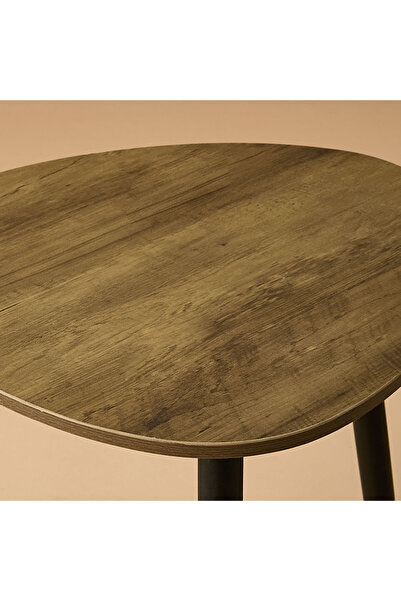 Lifestyle Wooden Side Table - 48x48x46 cms