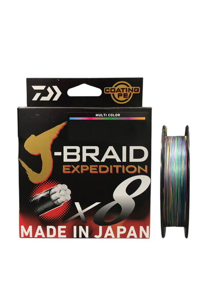 daiwa J-Braid Expedition 0.10 mm 300 Mt Multi