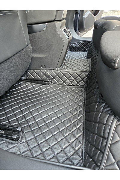 8D OTO PASPASI FİAT EGEA CROSS SERİSİ 2020 - 2025 Uyumlu 8d DYNAMIC SİYAHA SİYAH Araca Özel Havuzlu Deri OTO Paspas