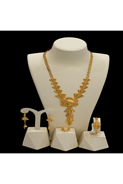 Un طقم بديل الذهب ملكي راقي لا يسبب الحساسيه