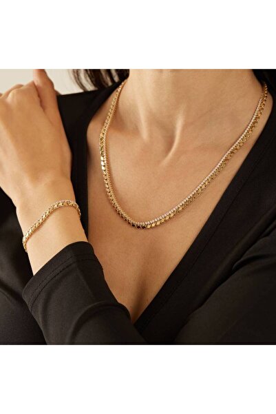 Semih Haşhaş Kuyumculuk Pullu Zincir Altın Kolye