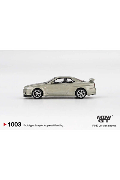 mini gt 1/64 Nissan Skyline GT-R (R34) V-Spec II Nür Millenium Jade MGT01003