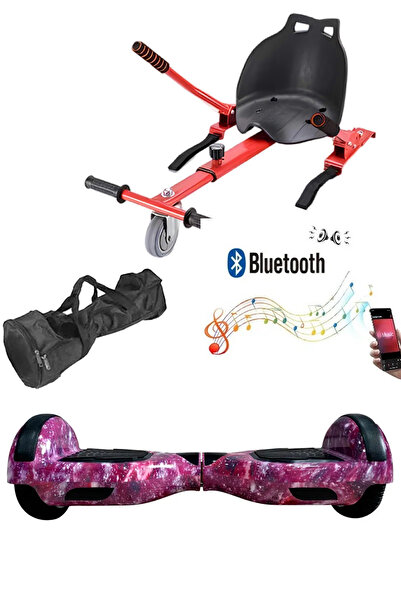 CityMate Elektrikli Kaykay Scooter Hoverboard Akıllı Denge 6.5 Inch + Hover Kart + Çanta EXTREM PAKET D13