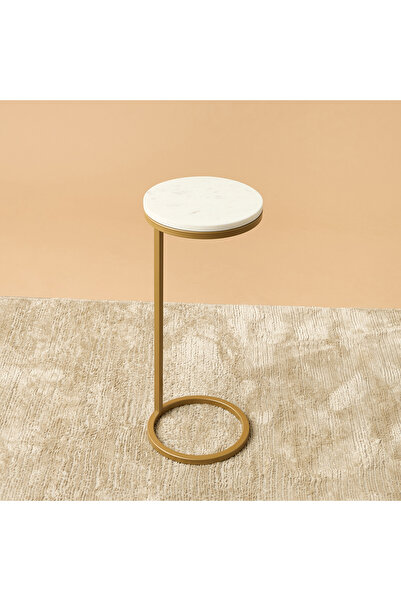 Lifestyle Marble Top C Accent Table