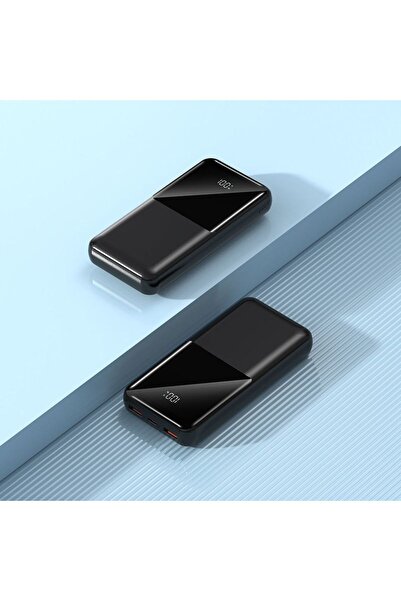 Generic 10000mAh Portable Power Bank | Dual USB Output, External Battery, Digital Display