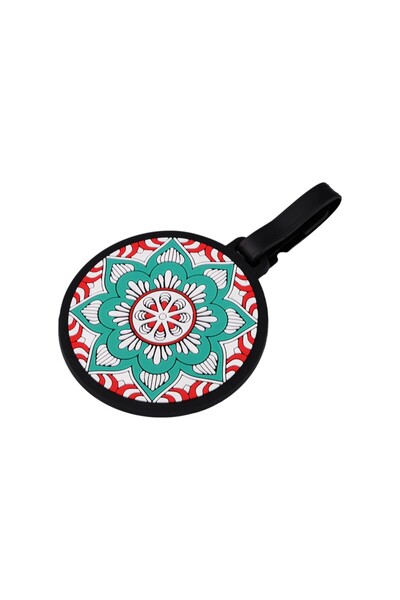 Crisalida Ecuson silicon pentru identificare bagaje Crisalida, motiv mandale,...