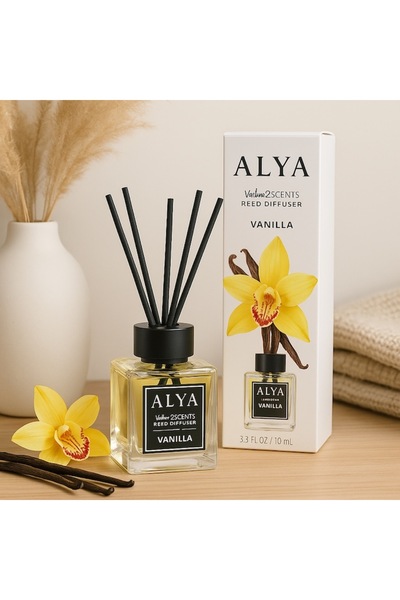 ALYA Odorizant de cameră din sticlă ALYA, VANILIE, 100ml