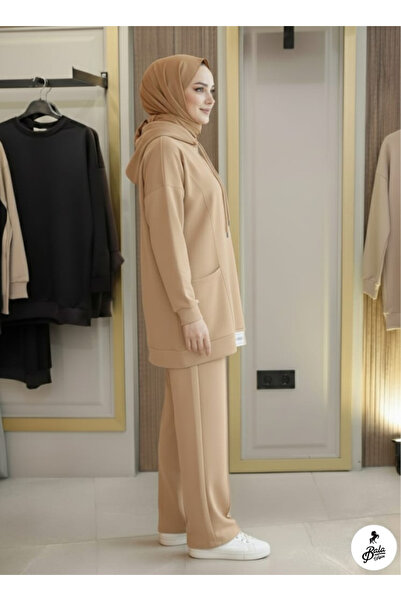 Bala Giyim Kadın Kapüşonlu Alt Üst Takım