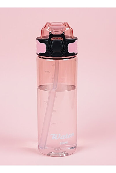 Bisbell زجاجة ماء محمولة سعة ٥٥٠ مل | خالية من مادة BPA | غطاء مانع للتسرب | ...