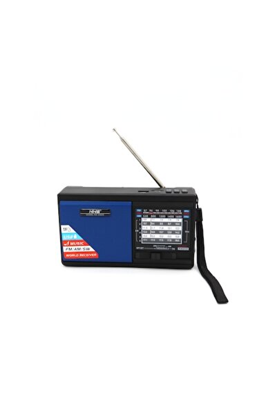 ABS Portable Radio USB — FM/AM/SW, Bluetooth, Solar Charging & Battery, with Flashlight