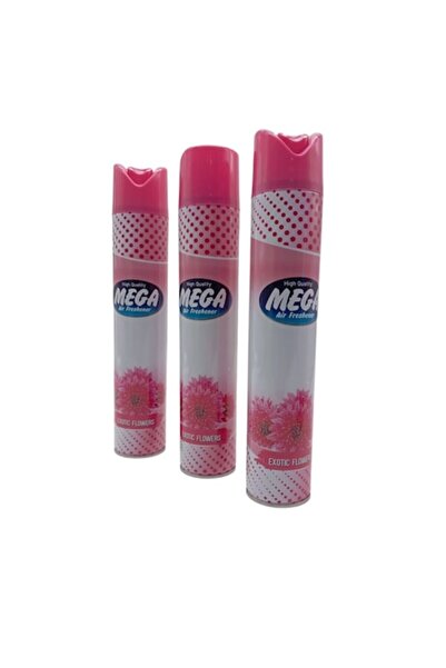 MEGA Set spray cameră MEGA, 3x400 ml, FLORI EXOTICE