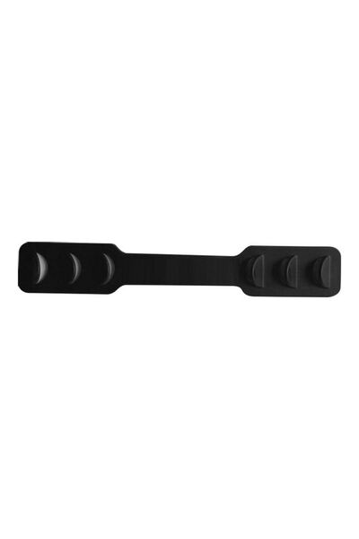 Single face mask clip with hook and adjustable ear loop - soft plastic for N95/KF94 (single-use)