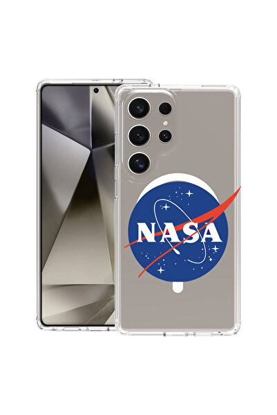 bestcase Carcasă antișoc MagSafe TPU pentru Samsung Galaxy S25 Ultra, Nasa Cl...