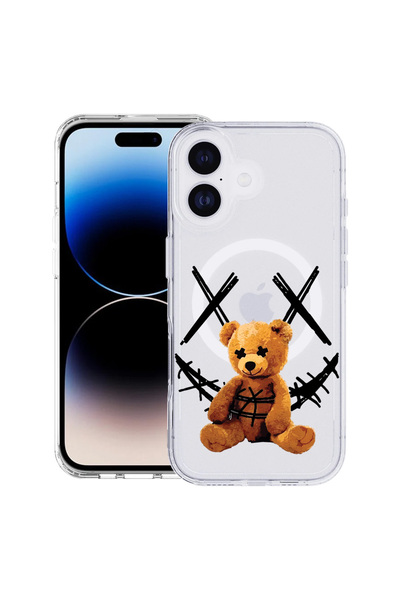 bestcase MagSafe Anti Shock TPU Case For Apple iPhone 17, Teddy Bear Smile, 2...