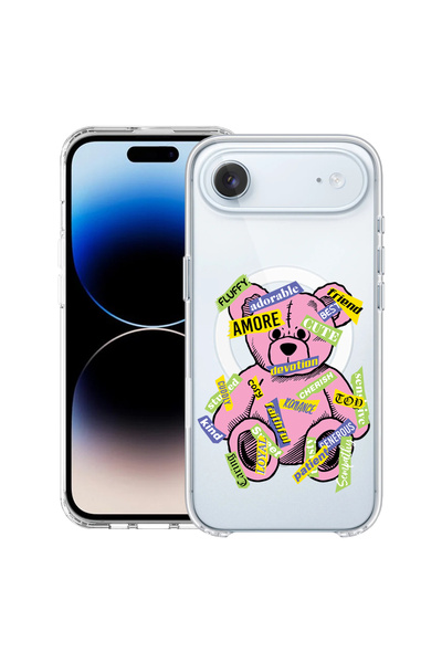 bestcase Θήκη MagSafe Anti Shock TPU για Apple iPhone 17 Air, Teddy Bear Amou...
