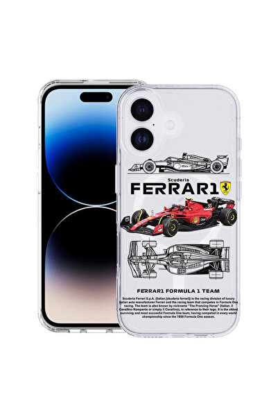 bestcase Carcasă antișoc MagSafe TPU pentru Apple iPhone 17, Ferrari Scuderia...