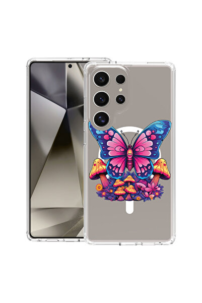 bestcase Carcasă antișoc MagSafe TPU pentru Samsung Galaxy S25 Ultra, Dream C...