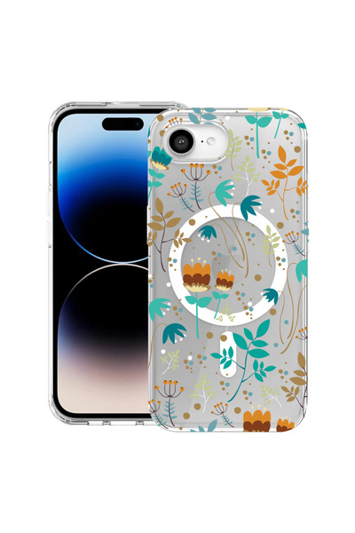 bestcase Θήκη MagSafe Anti Shock TPU για Apple iPhone 16e, Άνοιξη Λουλούδια, ...