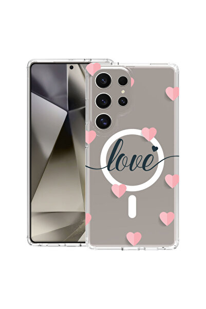 bestcase Θήκη MagSafe Anti Shock TPU για Samsung Galaxy S25 Ultra, Love Flyin...
