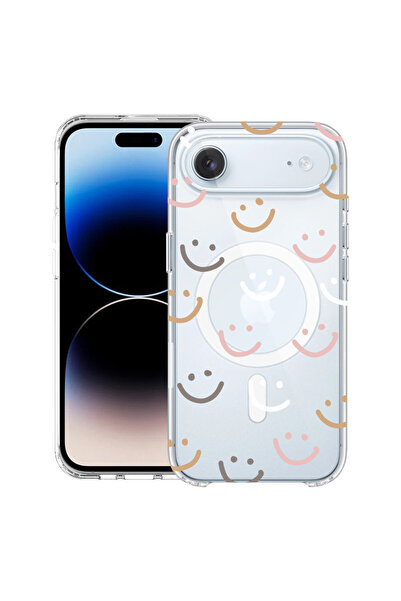 bestcase Carcasă antișoc MagSafe TPU pentru Apple iPhone 17 Air, Smile Please...
