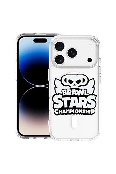 bestcase Carcasă antișoc MagSafe TPU pentru Apple iPhone 17 Pro, Brawl Stars ...