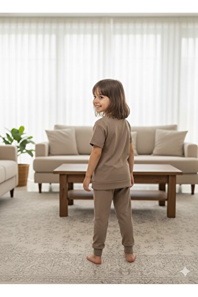 FAMES PİJAMA Children's Stone Pajama Set