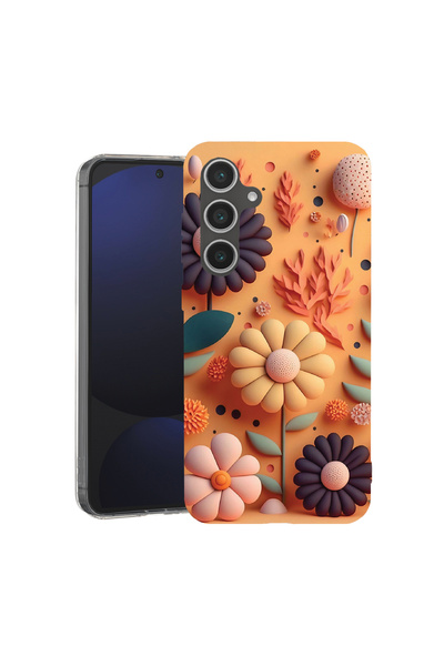 bestcase Carcasă antișoc MagSafe TPU pentru Samsung Galaxy A35, Happy Flowers, 1988342 AS 1149