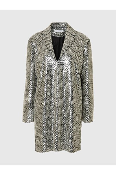 Selected Femme Midikleid Pailletten