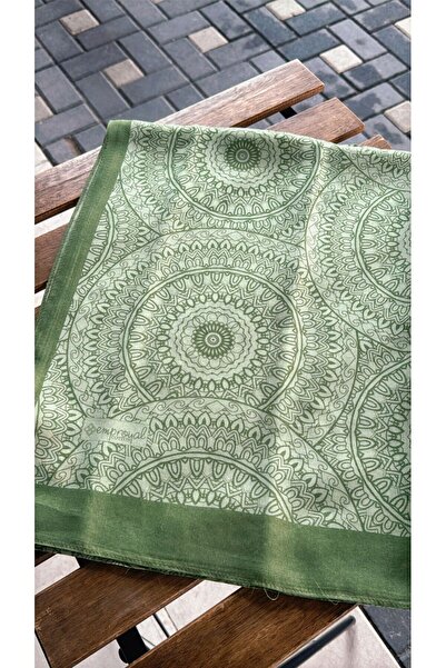 Emproyal ORGANİC %100 COTTON BASKILI PAMUK ŞAL
