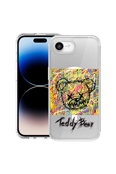 bestcase Θήκη MagSafe Anti Shock TPU για Apple iPhone 16e, Teddy Bear Abstrac...