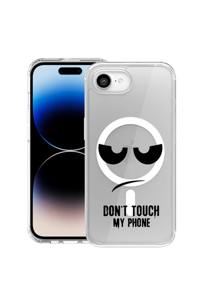 bestcase Θήκη MagSafe Anti Shock TPU για Apple iPhone 16e, Μην αγγίζετε το τη...