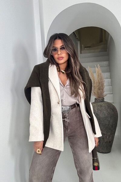 Sohotique By P Jachetă Blazer cu pene Stone