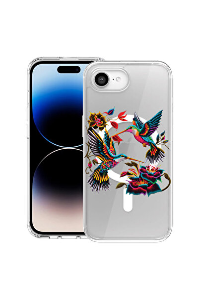 bestcase Carcasă antișoc MagSafe TPU pentru Apple iPhone 16e, Hommingbird, 19...