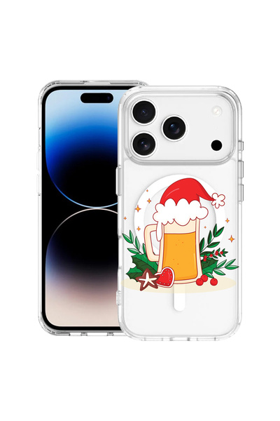 bestcase Carcasă antișoc MagSafe TPU pentru Apple iPhone 17 Pro, Bere de Crăc...