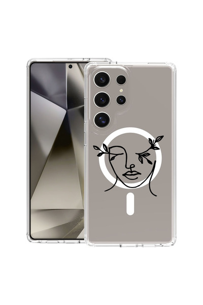 bestcase Carcasă antișoc MagSafe TPU pentru Samsung Galaxy S25 Ultra, model a...