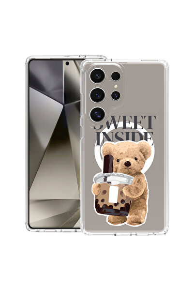 bestcase Carcasă antișoc MagSafe TPU pentru Samsung Galaxy S25 Ultra, Teddy B...