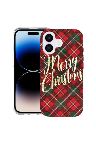 bestcase Carcasă antișoc MagSafe TPU pentru Apple iPhone 17, Crăciun Fericit,...