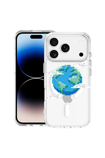 bestcase MagSafe Anti Shock TPU Case For Apple iPhone 17 Pro Max, Minecraft E...
