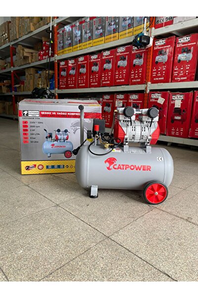 ENASHOP Catpower 1154 Sessiz Ve Yağsız 50 Lt Kompresör 2 Hp