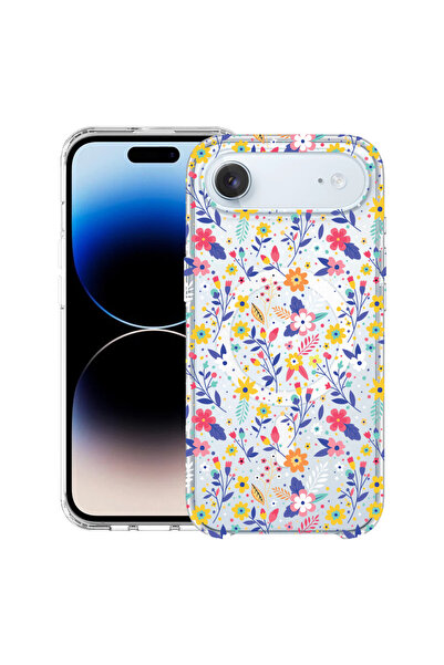 bestcase Θήκη MagSafe Anti Shock TPU για Apple iPhone 17 Air, με σχέδιο λουλο...