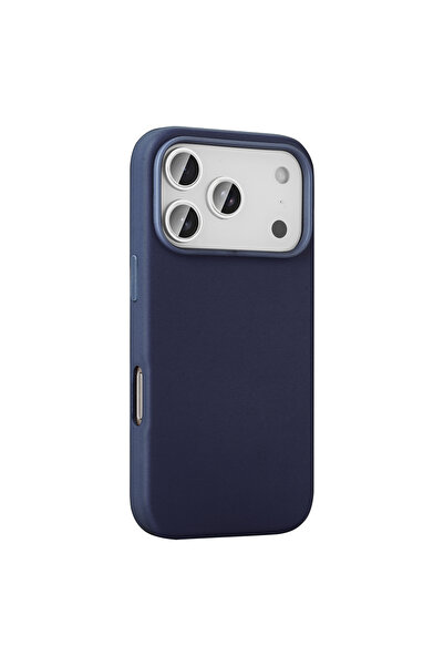 Gpack iPhone 17 Pro Max uyumlu Kılıf Kupra Deri Görünümlü M-safe Şarj Özellik...