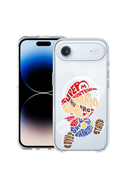 bestcase Carcasă antișoc MagSafe TPU pentru Apple iPhone 17 Air, Caligrafie S...