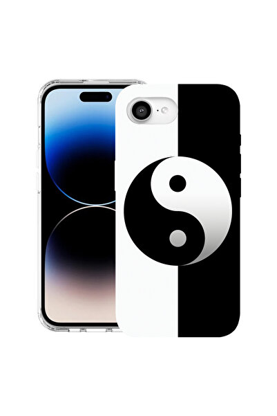 bestcase Carcasă antișoc MagSafe TPU pentru Apple iPhone 16e, Yin Yang, 19883...