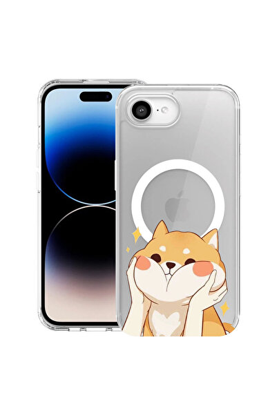 bestcase Carcasă antișoc MagSafe TPU pentru Apple iPhone 16e, Emoji - Pisică ...