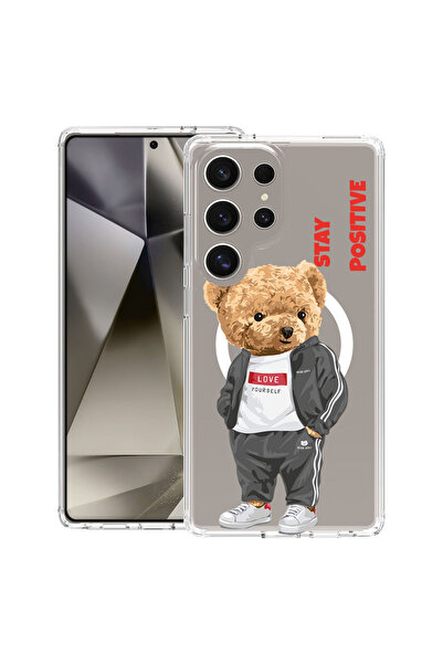 bestcase Carcasă antișoc MagSafe TPU pentru Samsung Galaxy S25 Ultra, Stay Po...