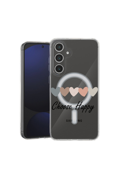 bestcase Carcasă antișoc MagSafe TPU pentru Samsung Galaxy A16, Choose Happy, 2087011 AS 1854