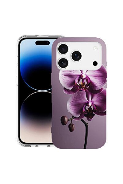 bestcase MagSafe Anti Shock TPU калъф за Apple iPhone 17 Pro, Розова орхидея,...