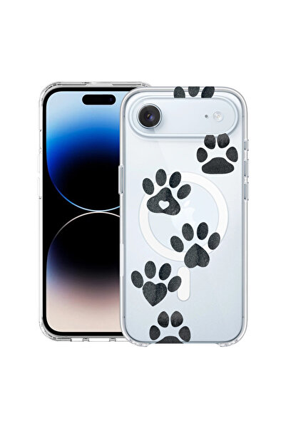 bestcase MagSafe антишоков TPU калъф за Apple iPhone 17 Air, цвят кучешка лап...